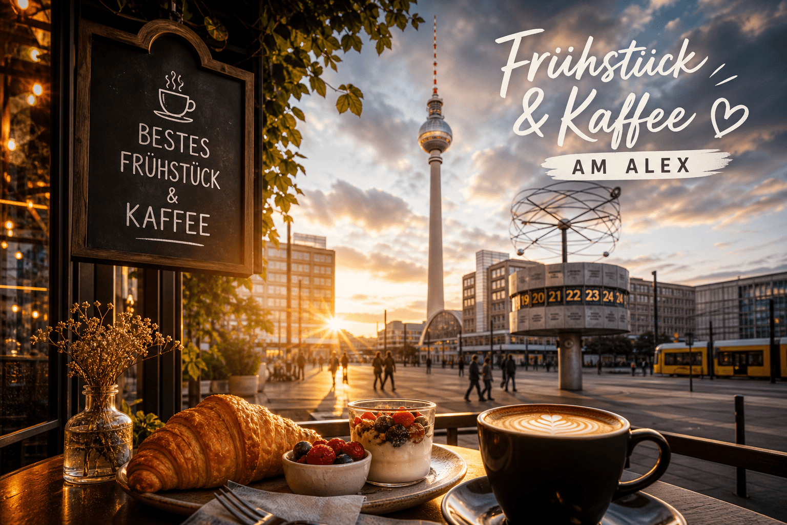Die besten Cafés am Alexanderplatz: Frühstück & Kaffee