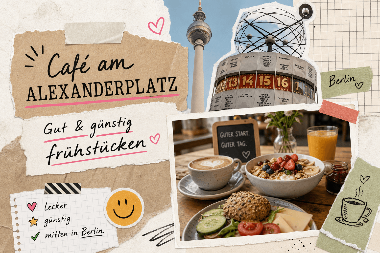 Café am Alexanderplatz: Gut & günstig frühstücken